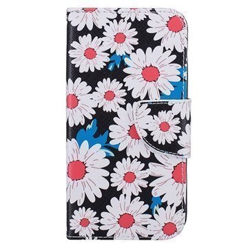 Huawei Y3II Glam Wallet Case Flowers