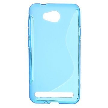Huawei Y3II S-Curve TPU Case Blue