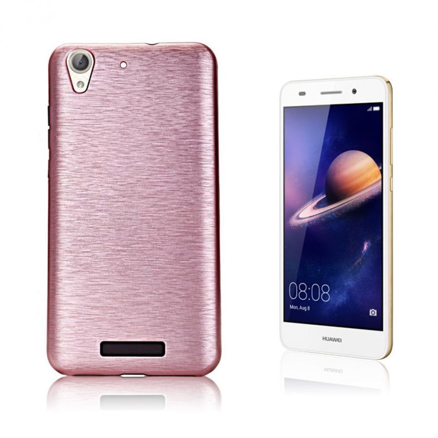 Huawei Y6 Ii Harjattu Hybridi Kuori Rosee Kulta