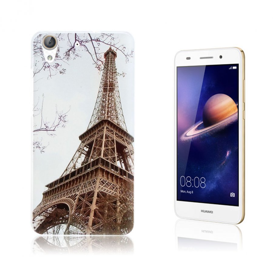 Huawei Y6 Ii Kuvioitu Kova Kuori Eiffel Torni