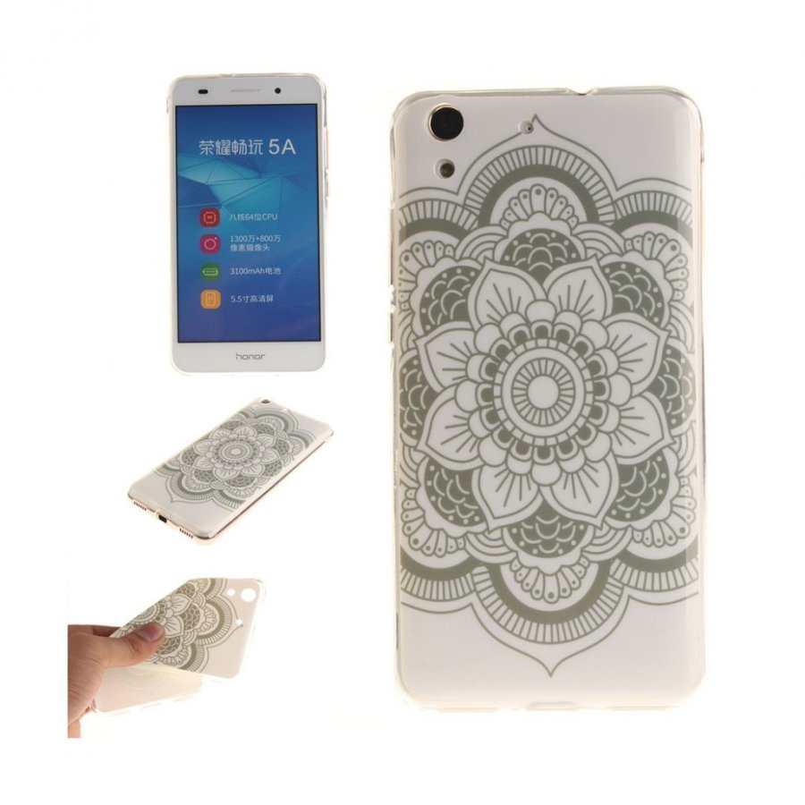 Huawei Y6 Ii Suojaava Kuori Mandala Kukka