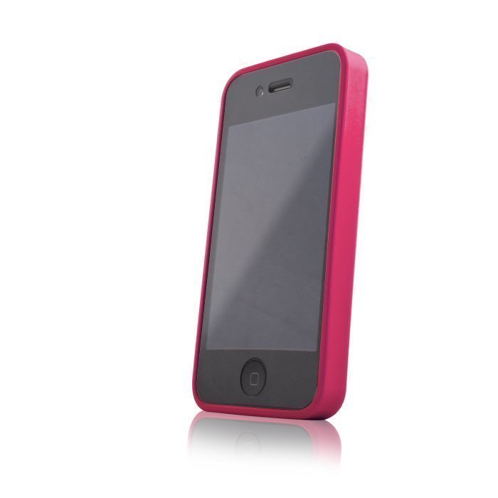 Hybrid Case for iPhone 4 ja 4S suojakotelo pinkki