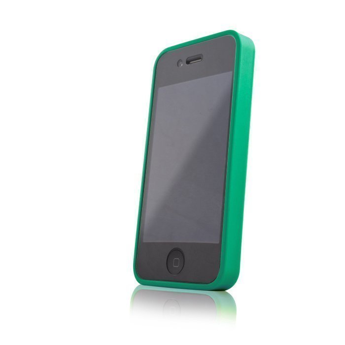 Hybrid Case for iPhone 4 ja 4S suojakotelo vihreä