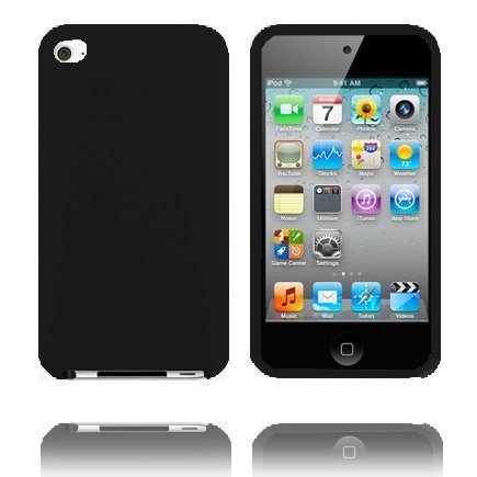 Hybrid T4 Musta Ipod Touch 4 Suojakuori