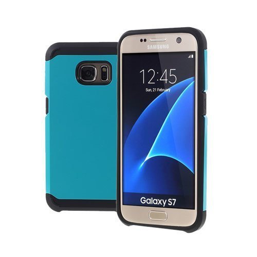 Hårderåde Samsung Galaxy S7 Kuori Vaaleansininen