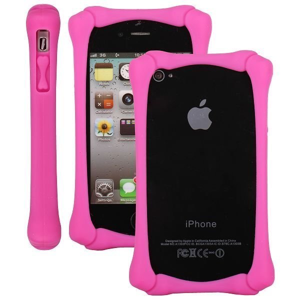 Ibones Pinkki Iphone 4 / 4s Suojakuori