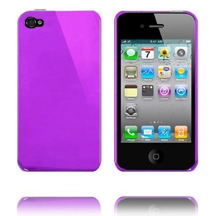 Ice Electroplated Violetti Iphone 4 Suojakuori