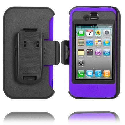 Icommander Iphone 4 Suojakotelo Violetti