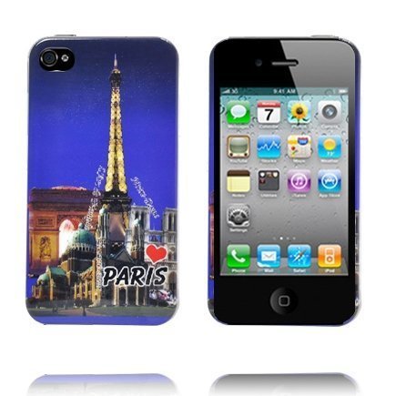 Icon Suojakuori Paris Eiffel Torni Iphone 4 Suojakuori