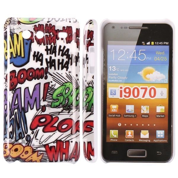 Iconic Graffiti Samsung Galaxy S Advance Suojakuori