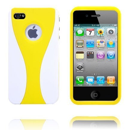Icurve Klik-On Keltainen Iphone 4s Suojakuori