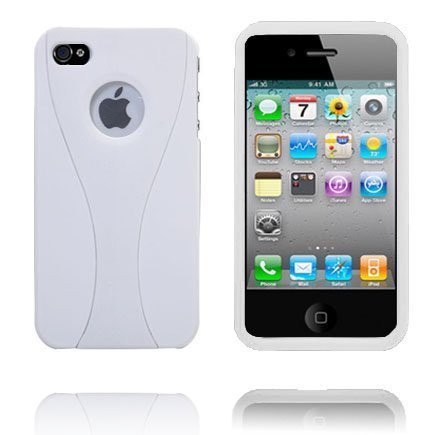 Icurve Klik-On Valkoinen Iphone 4s Suojakuori