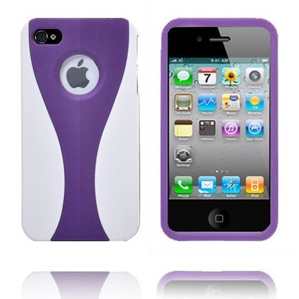 Icurve Klik-On Violetti Iphone 4s Suojakuori