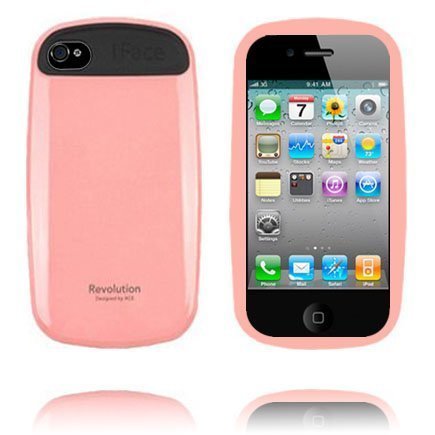 Iface Revolution Vaaleanpunainen Iphone 4 / 4s Suojakuori
