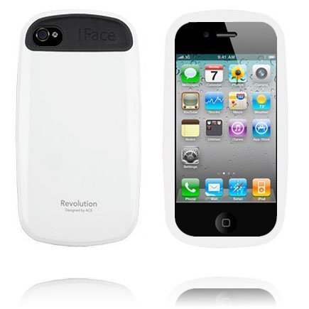 Iface Revolution Valkoinen Iphone 4 / 4s Silikonikuori