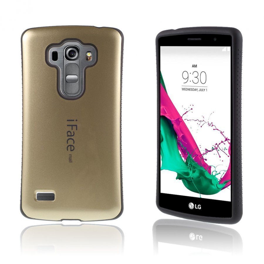 Iface Tpu Suojaava Kuori Lg G4 Beat / G4s H735 Puhelimille Champagne