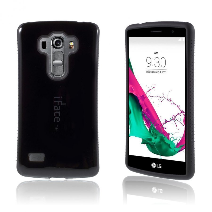 Iface Tpu Suojaava Kuori Lg G4 Beat / G4s H735 Puhelimille Musta