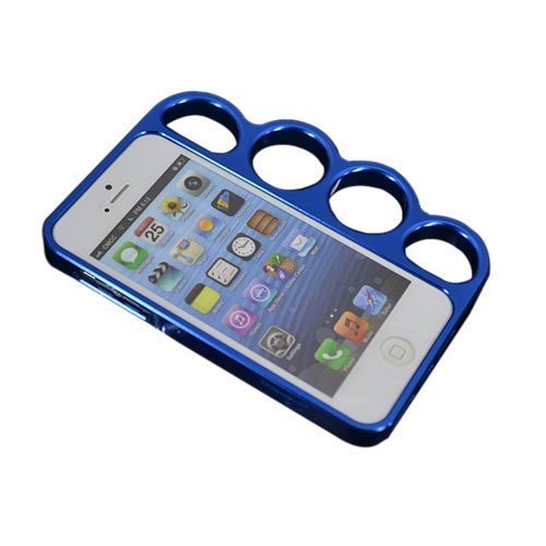 Iknucks Sininen Iphone 5 / 5s Metallinen Bumper Suojakehys