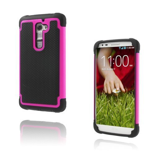 Impact Kuuma Pinkki Lg G2 Turvakuori