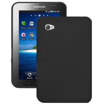 Impact Musta Samsung Galaxy Tab P1000 Silikonikuori
