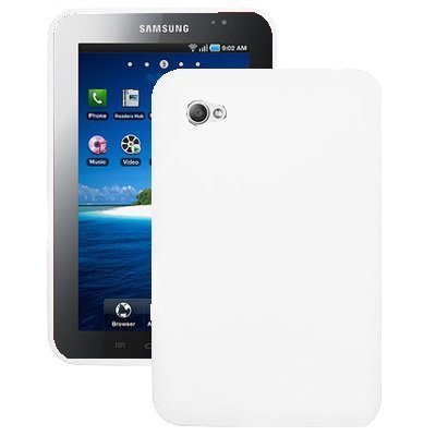 Impact Valkoinen Samsung Galaxy Tab P1000 Silikonikuori