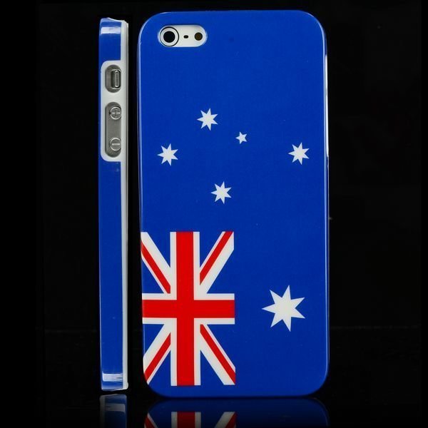 Ination Australian Lippu Iphone 5 Suojakuori