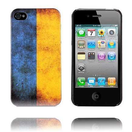 Ination Ukrainen Lippu Iphone 4 / 4s Suojakuori