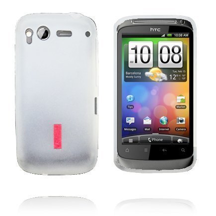 Incover Läpikuultava Valkoinen Htc Desire S Silikonikuori