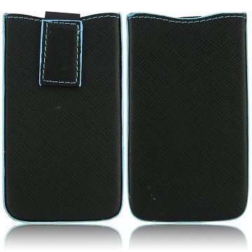 Iphone 4 Musta Suojatasku Sininen Saumah
