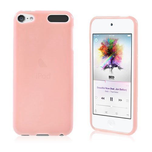 Ipod Touch 6 Yksivärinen Tpu Geeli Kuori Pinkki