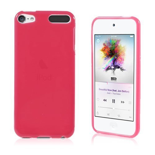 Ipod Touch 6 Yksivärinen Tpu Geeli Kuori Rosee