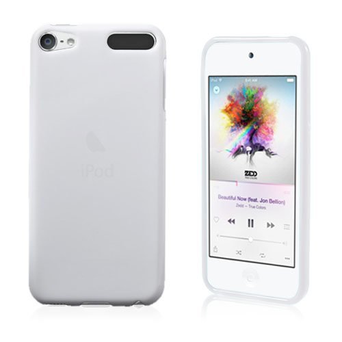 Ipod Touch 6 Yksivärinen Tpu Geeli Kuori Valkoinen