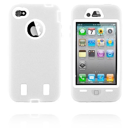 Ishield Valkoinen Iphone 4 Suojakuori