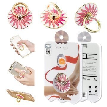 JLW Smartphone Ring Teline Auringonkukka / Kulta