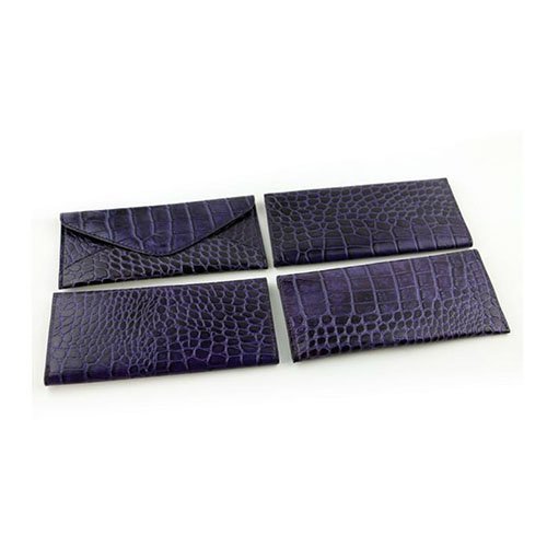 J.M.Show Genuine Crocodile Leather Case For Iphone 6s Purple