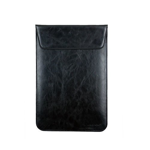 J.M.Show Leather Pouch For Macbook Air 11.6-Inch Black
