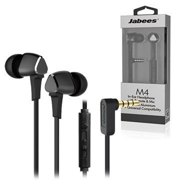 Jabees M4 In-Ear Stereokuulokemikrofoni Harmaa