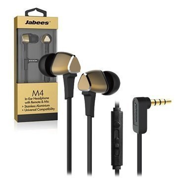 Jabees M4 In-Ear Stereokuulokemikrofoni Kulta