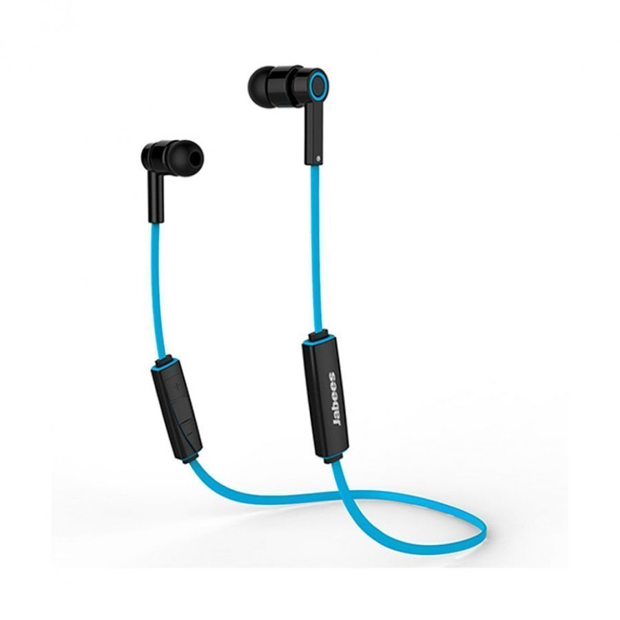 Jabees Obees Bluetooth 4.1 Kuulokkeet Mikrofonilla & Kaukosäätimellä Sininen