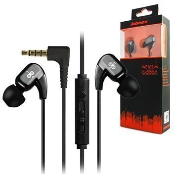 Jabees WE102M In-Ear Stereokuulokkeet Musta