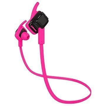 Jabees beatING Bluetooth Headset Hot Pink