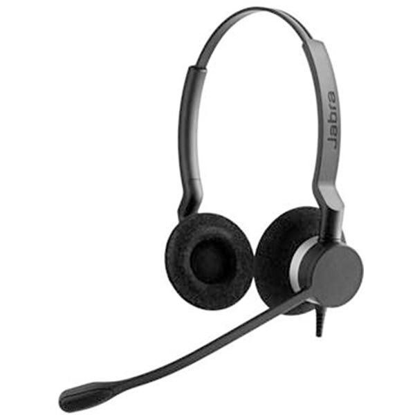 Jabra BIZ 2300 USB Duo USB MS Lync musta