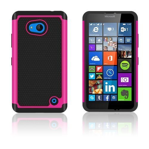 Jalkapallo Kuvioinen Microsoft Lumia 640 Kuori Kuuma Pinkki