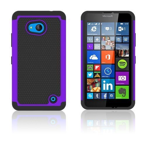 Jalkapallo Kuvioinen Microsoft Lumia 640 Kuori Violetti