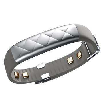 Jawbone UP3 Aktiivisuusranneke Hopea