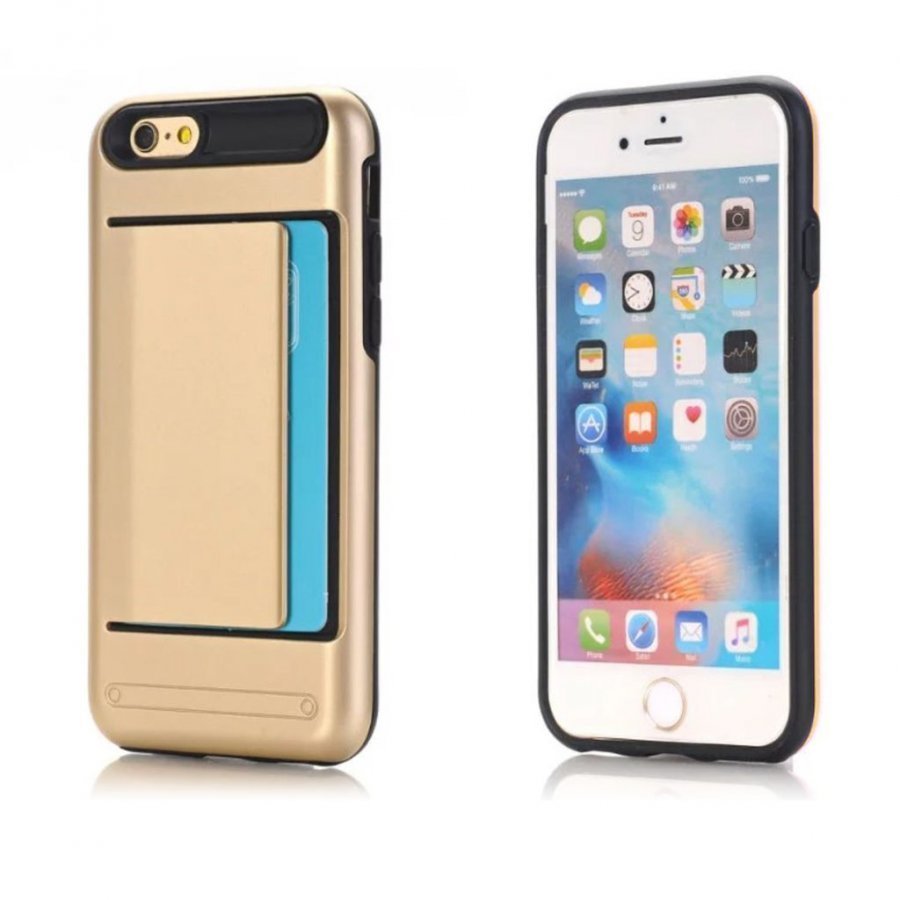 Jernside Iphone 7 Hybridi Joustava Muovikuori Kulta