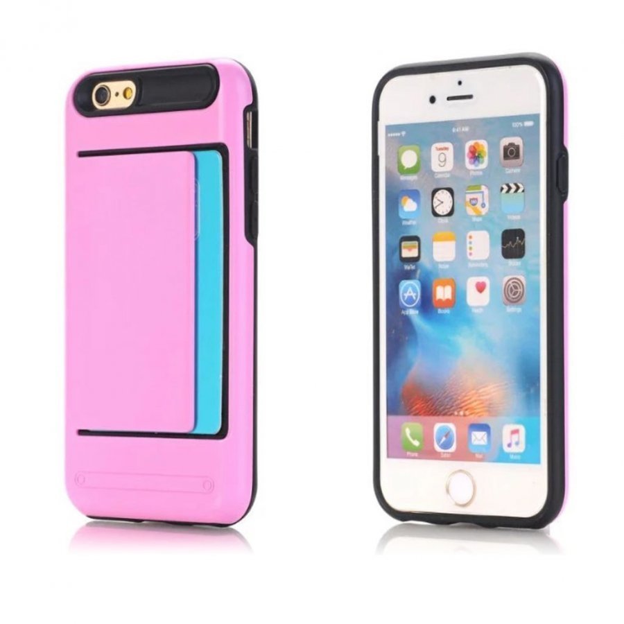 Jernside Iphone 7 Hybridi Joustava Muovikuori Pinkki