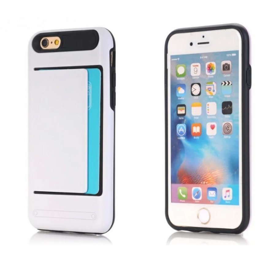 Jernside Iphone 7 Hybridi Joustava Muovikuori Valkoinen