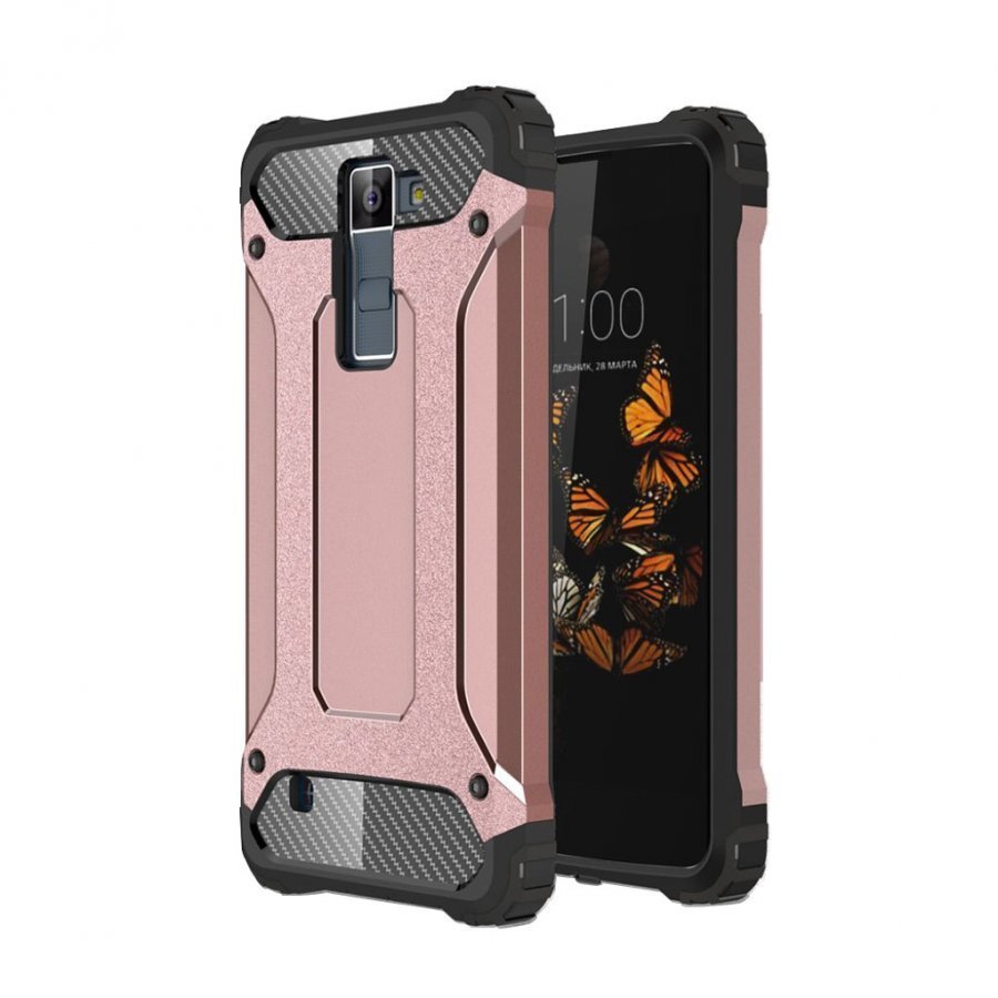 Jernside Lg K8 Joustava Panssari Hybridi Kuori Pinkki