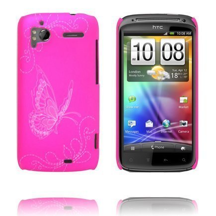 Joy Kuuma Pinkki Htc Sensation Suojakuori